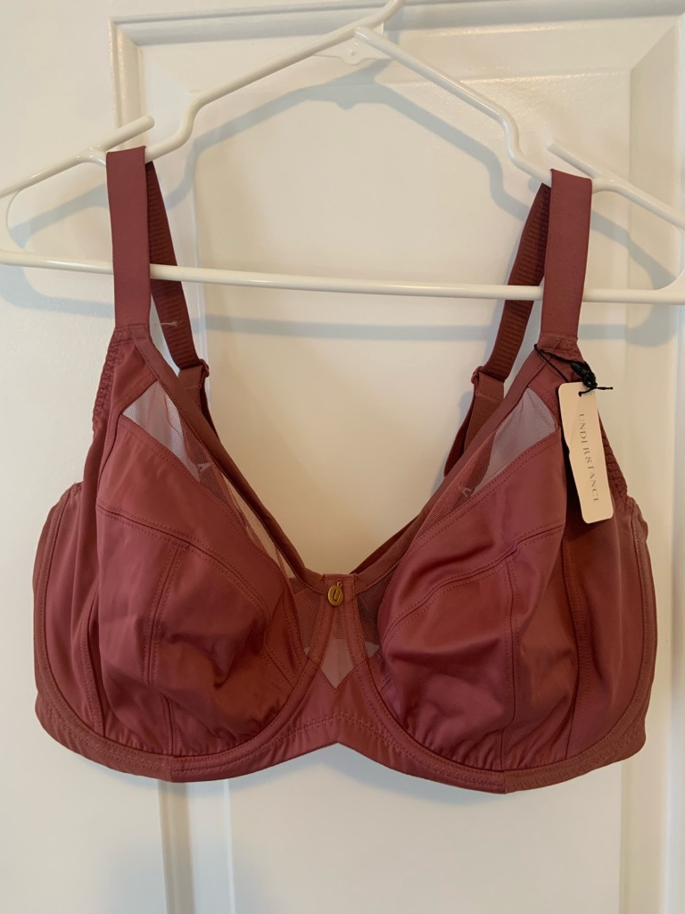 Understance Spacer Air Quinn 2.0 FlexWire Unpadded Bra, Deep Crimson / 38 / G